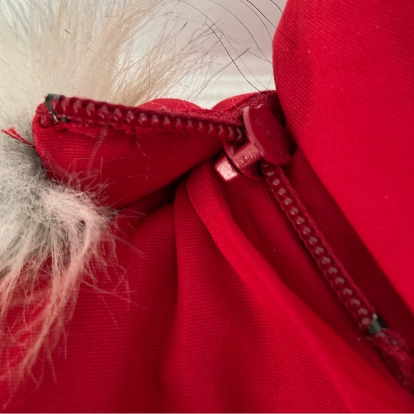 🔻Warm Red Winter Coat EUC - Picture 10 of 12